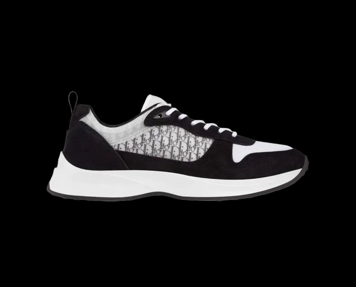 Dior B25 Runner Dior Oblique Black Grey