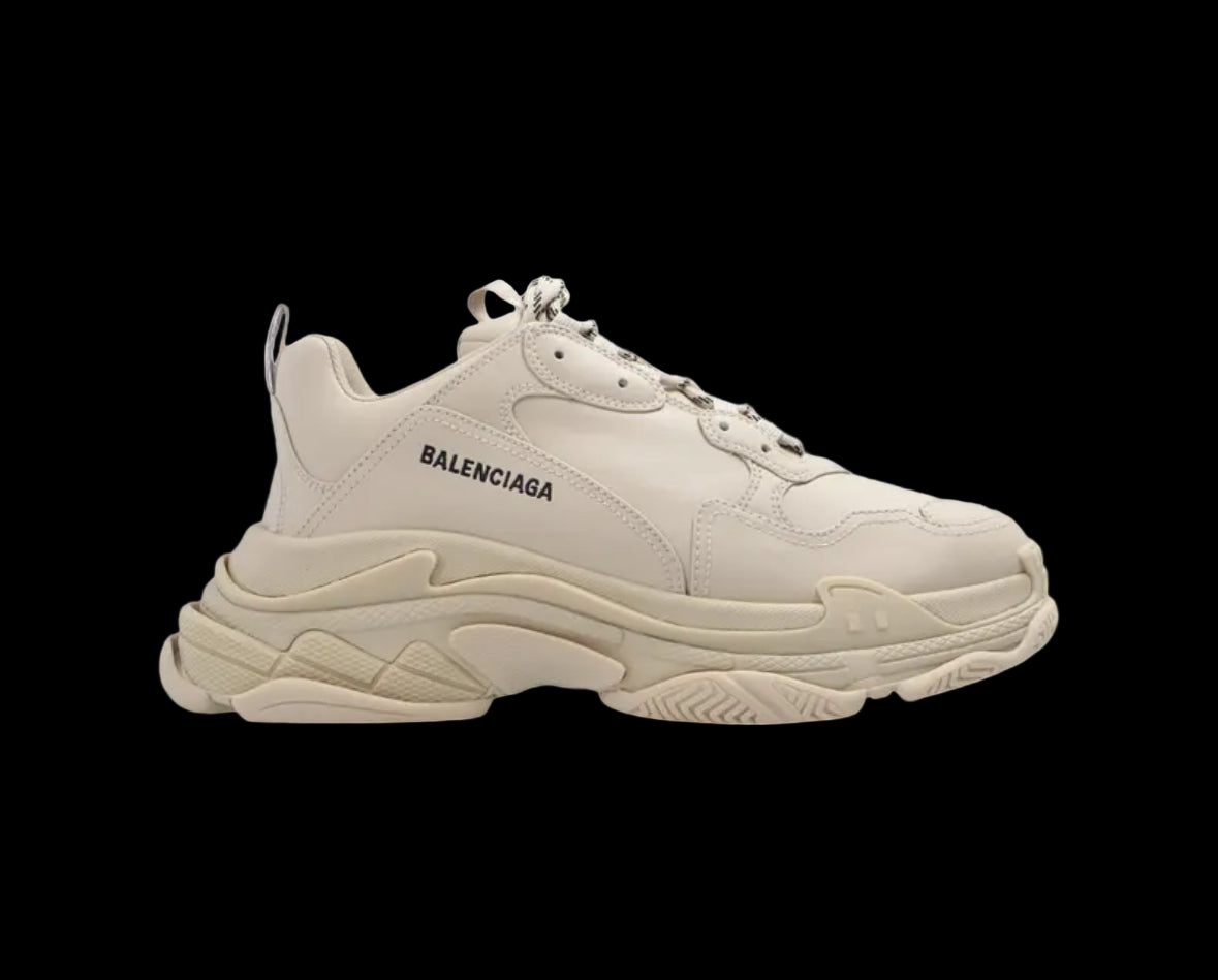 Balenciaga Triple S Clear Sole - Beige