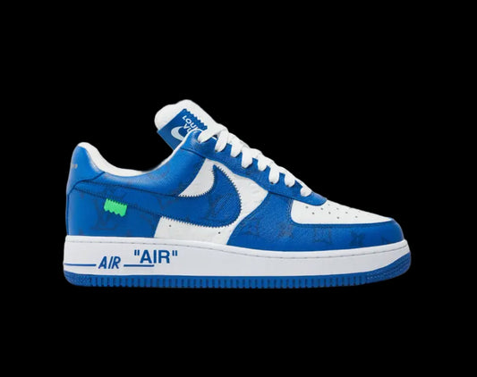 Louis Vuitton Nike Air Force 1 Low White Royal
