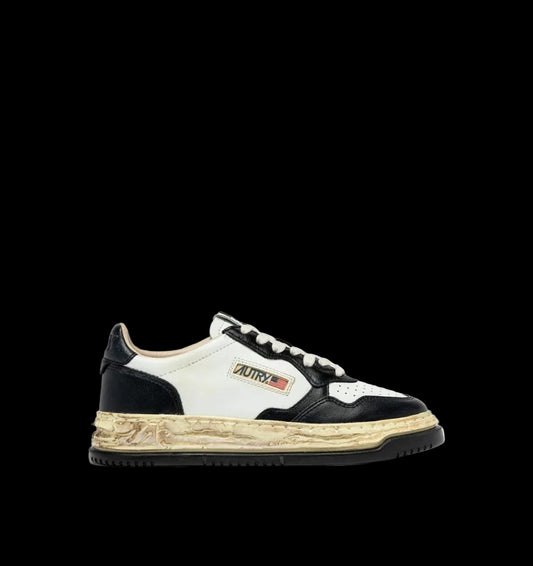 Autry x Maison MIHARA YASUHIRO White and Black Leather