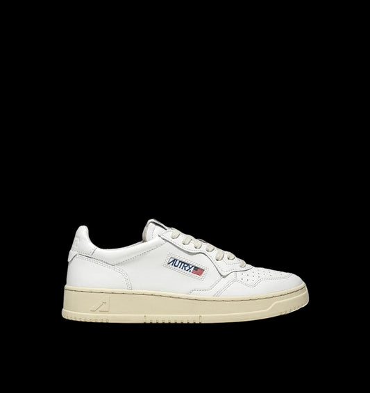 MEDALIST LOW SNEAKERS WHITE LEATHER