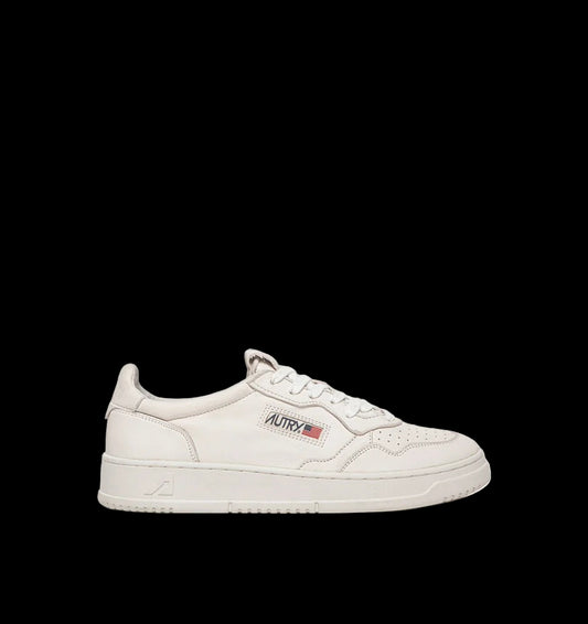 MEDALIST LOW SNEAKERS OPTICAL WHITE SUPER SOFT NAPA LEATHER