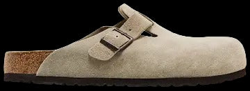 Birkenstock Boston Suede Leather Taupe