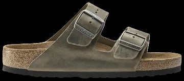 Birkenstock Arizona Soft Footbed Oiled Leather Faded Khaki