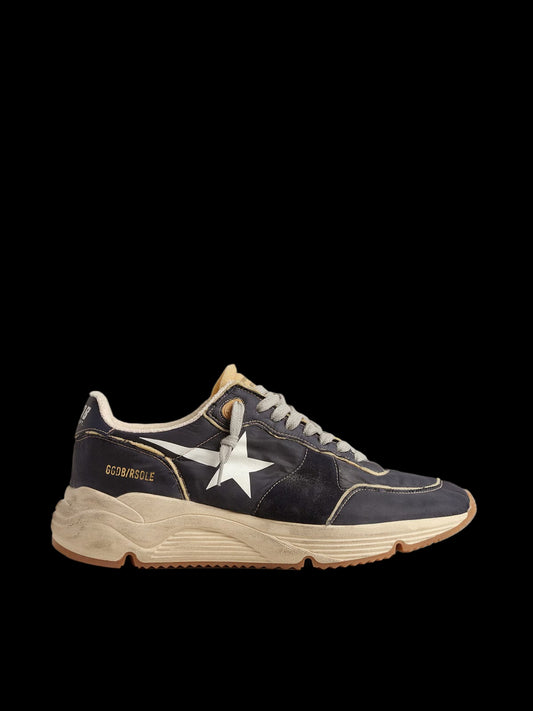 Running Sole Marine Blanc argent
