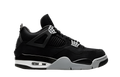 Air Jordan 4 Black Canvas Nike