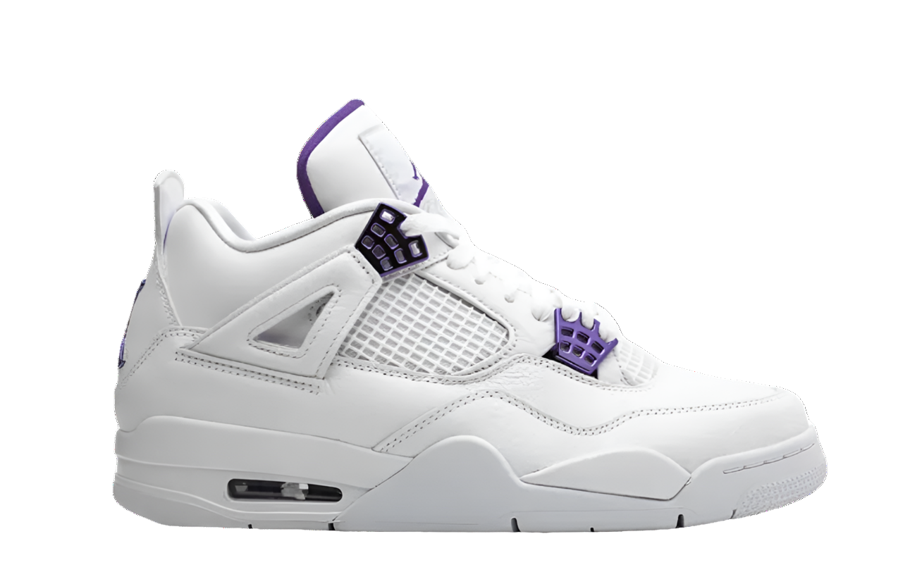 Air Jordan 4 Retro Metallic Pack Purple