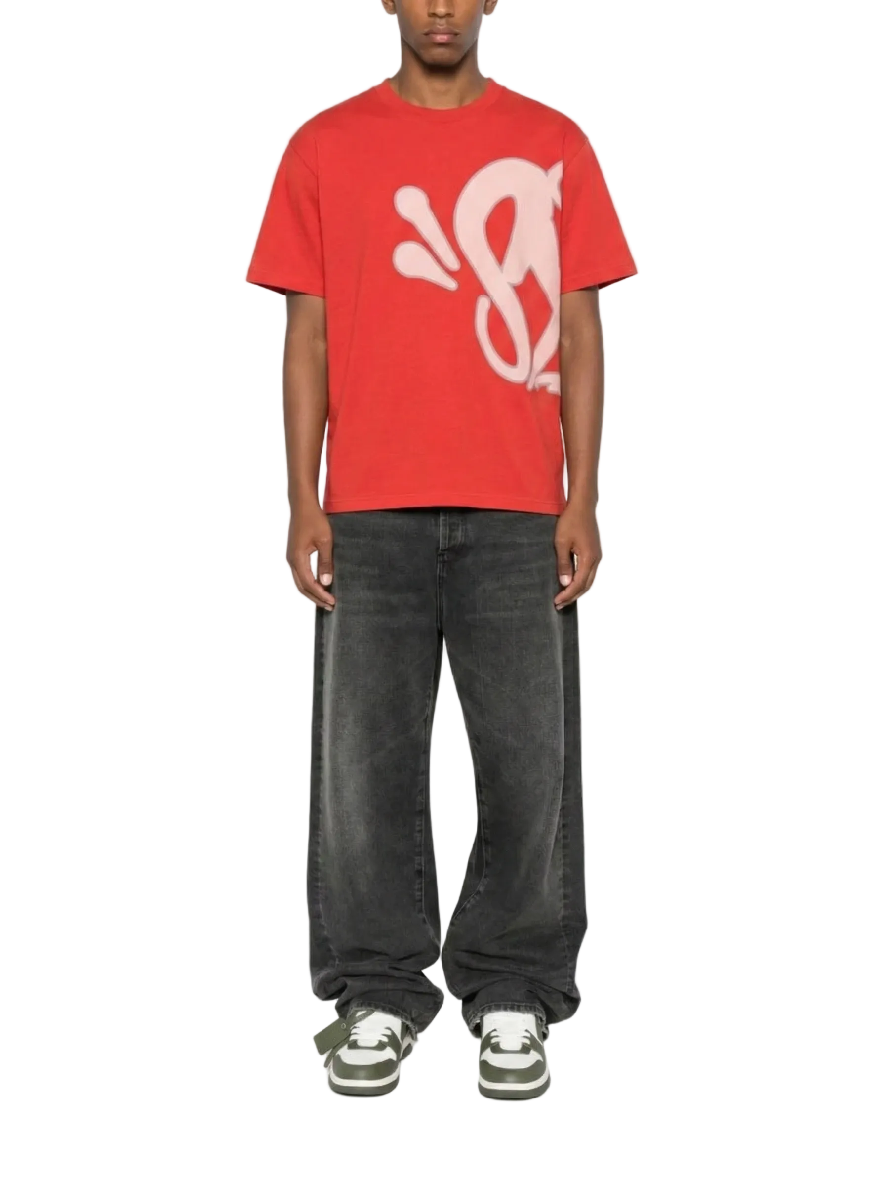 Syna World Logo Red T-Shirt