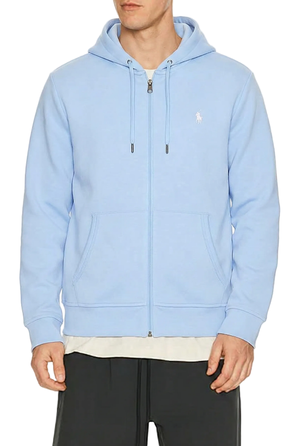 Polo Ralph Lauren Double-Knit Full-Zip Office Blue Ralph Lauren