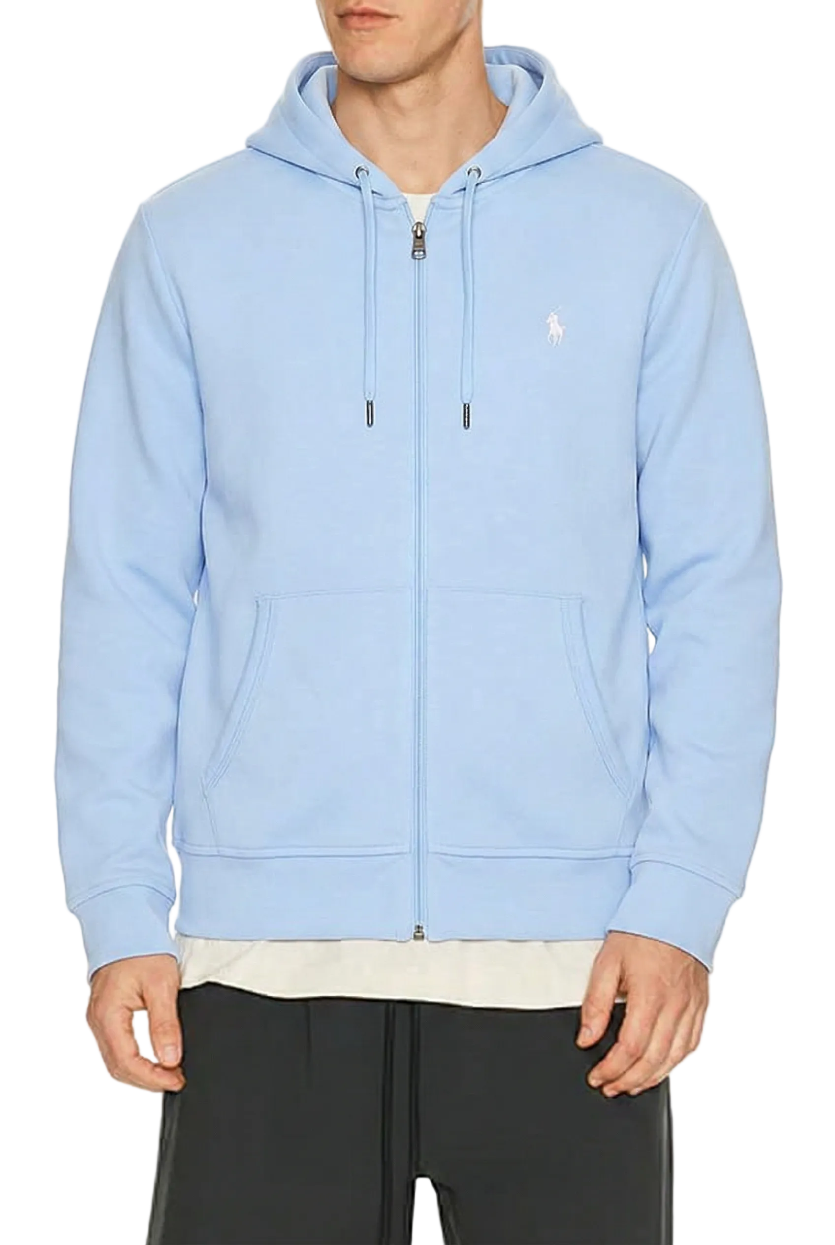 Polo Ralph Lauren Double-Knit Full-Zip Office Blue