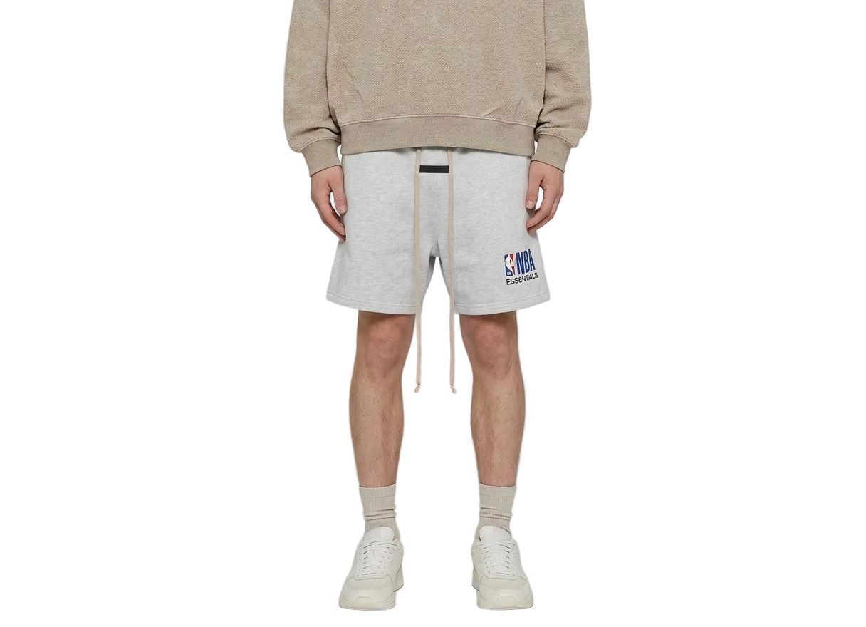 Fear of God Essentials NBA Sweatshorts Light Heather