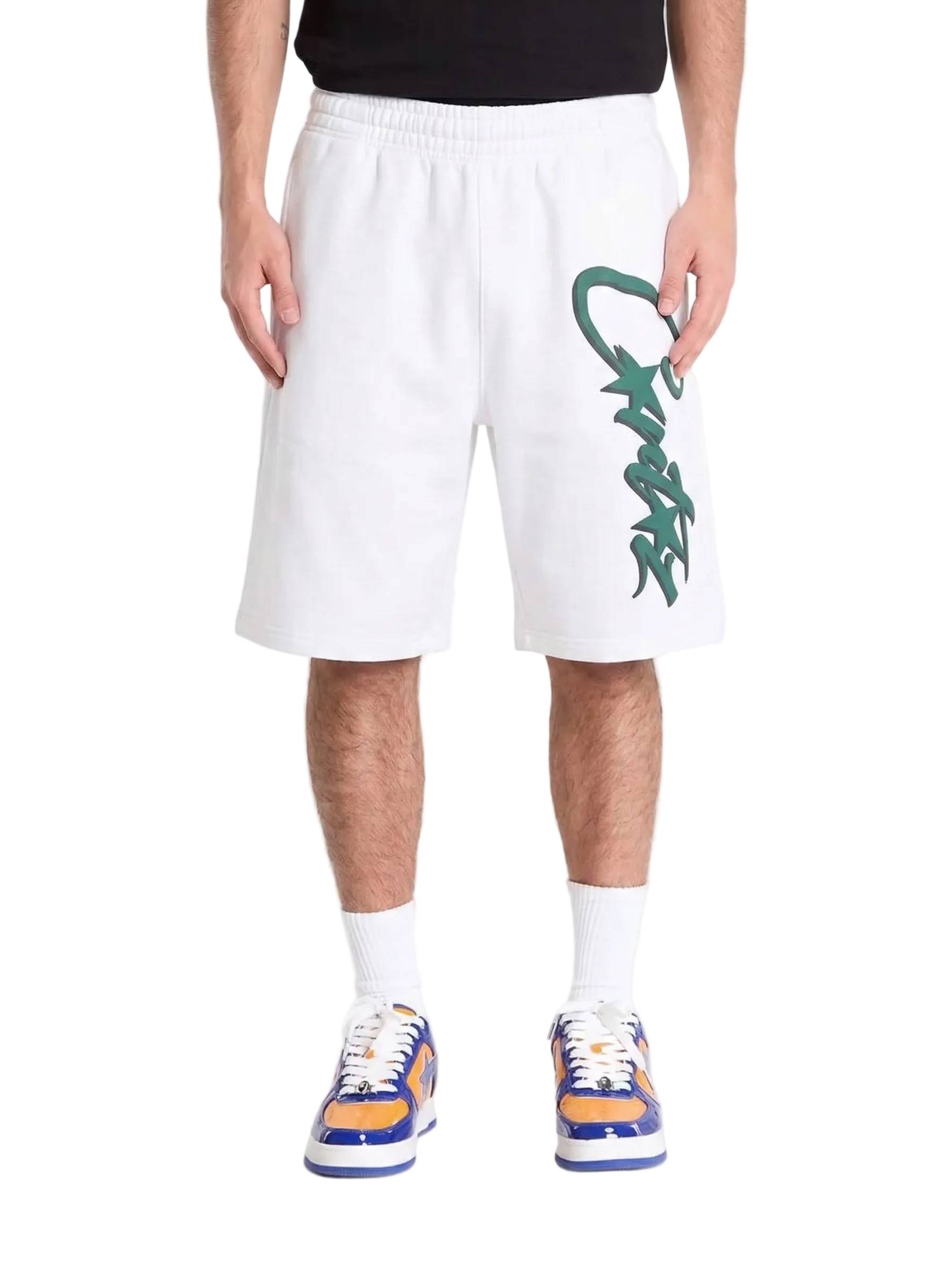 Corteiz Allstarz Shorts White/Green
