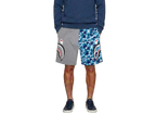 A BATHING APE® ABC Camo Side Shark Sweatshorts Blue/Grey A BATHING APE®