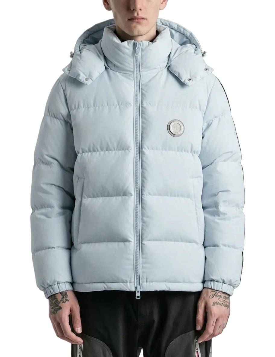 Trapstar Parachute Puffer Jacket Light Blue