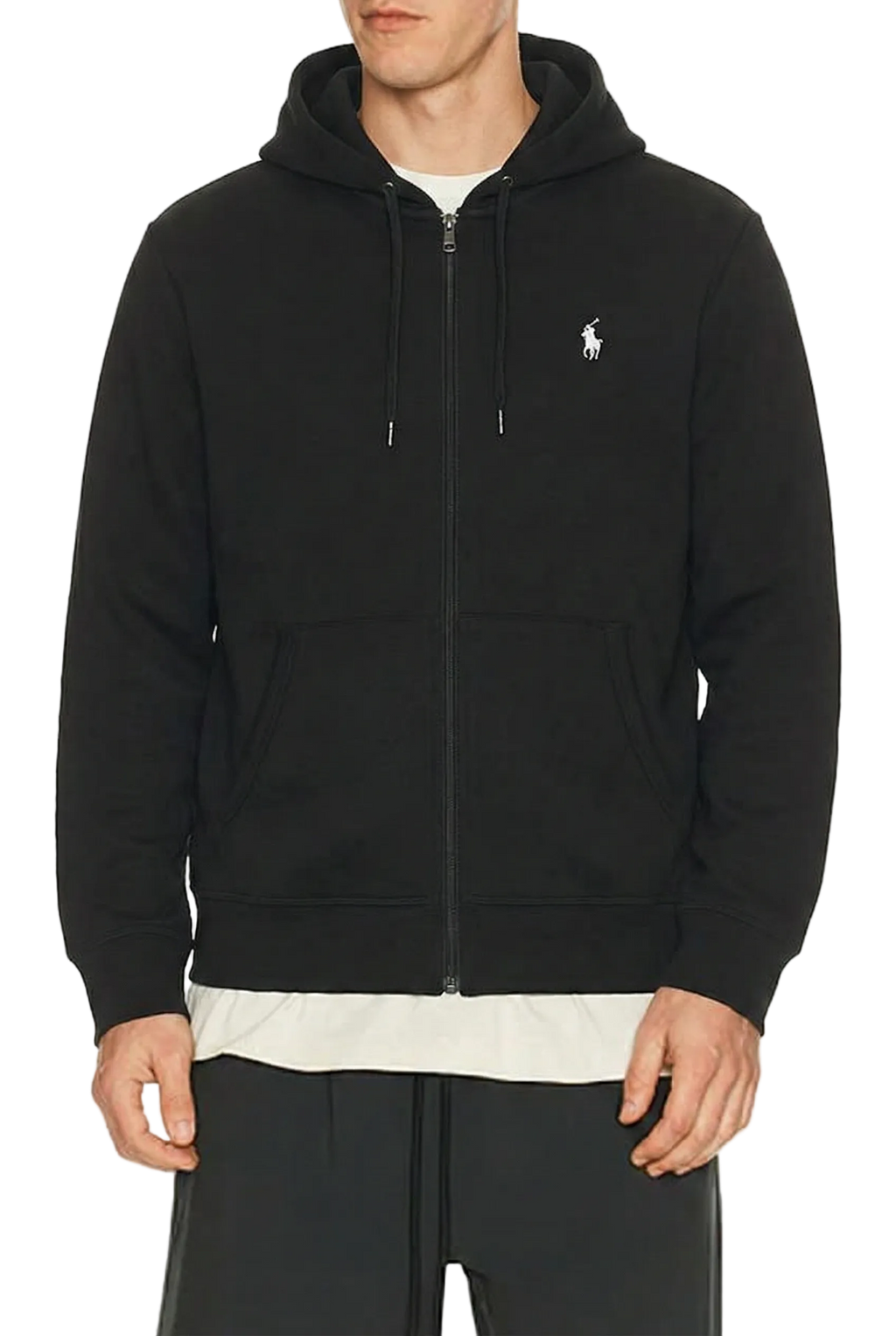 Polo Ralph Lauren Double-Knit Full-Zip Hoodie Polo Black Ralph Lauren
