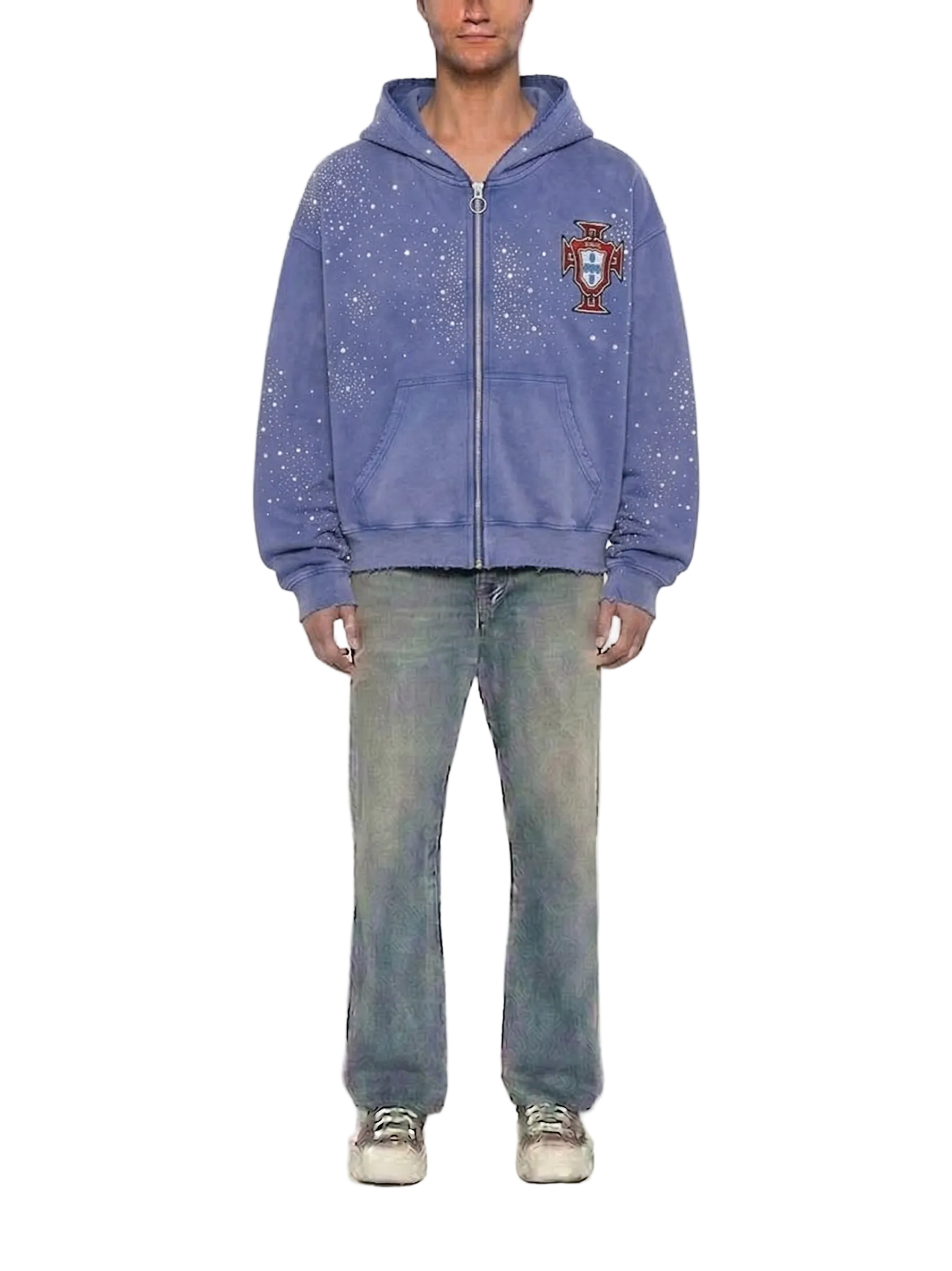 Vale Forever Sea Cluster Zip Up Light Blue