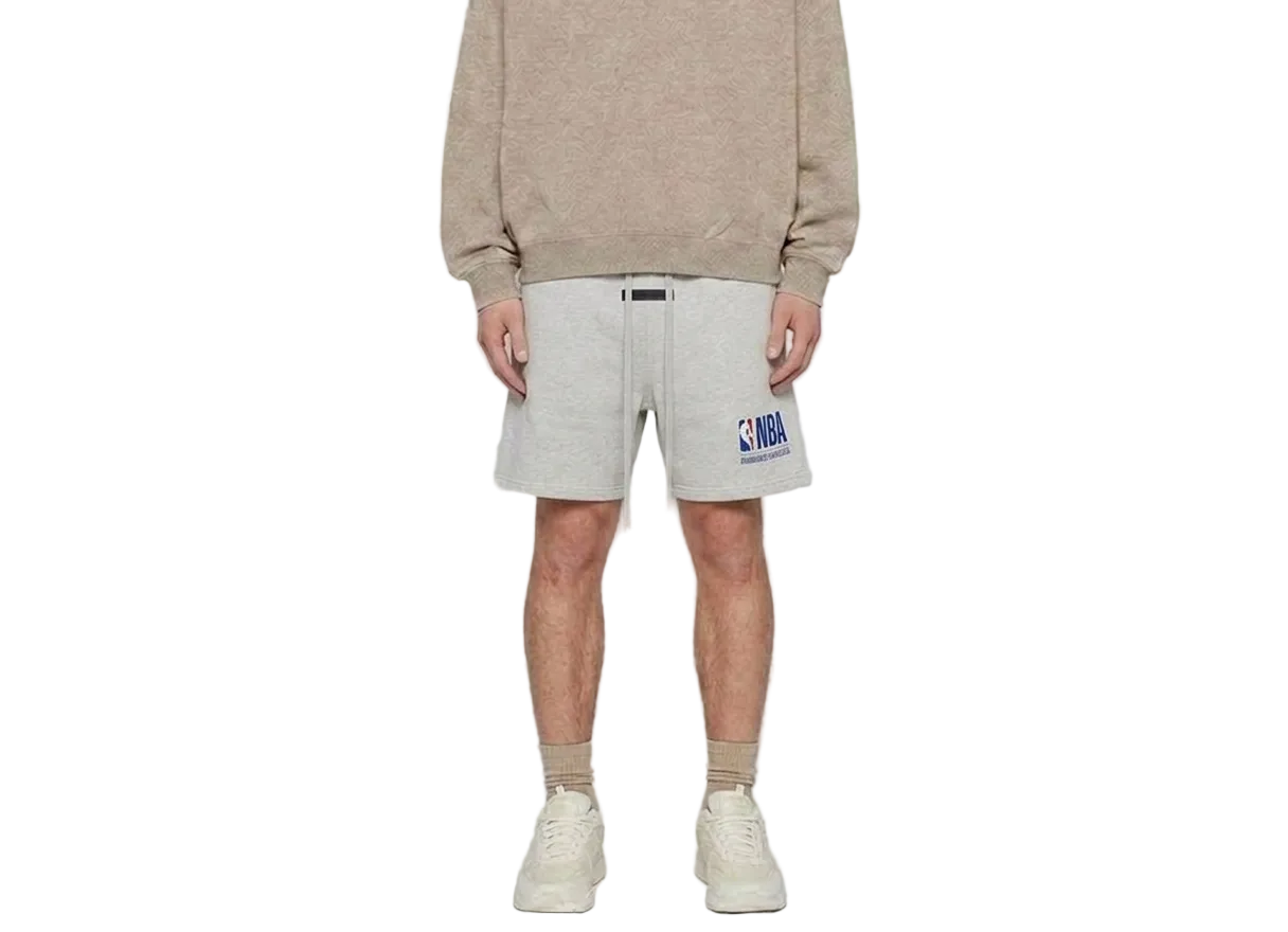 Fear of God Essentials NBA Classic Sweatshort Concrete Heather