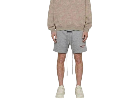 Fear of God Essentials Fleece Soccer Short Dark Heather