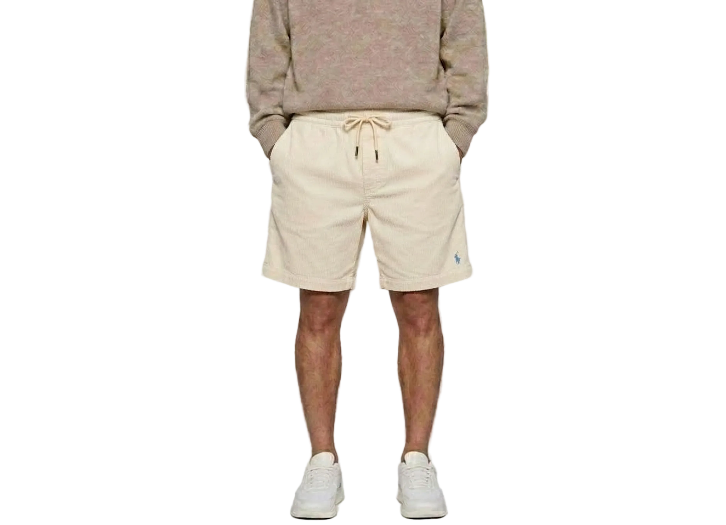 Polo Ralph Lauren 15 cm Polo Prepster Corduroy Shorts warm white