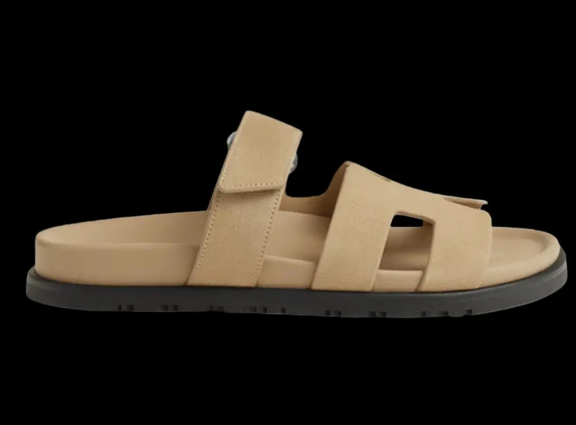 Hermes Chypre sandal Beige - VESTRA