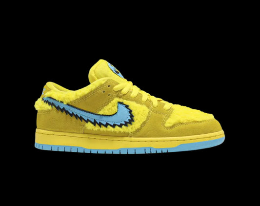 Nike SB Dunk Low Grateful Dead Bears Opti Yellow