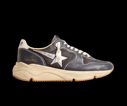 Running Sole Marine Blanc argent