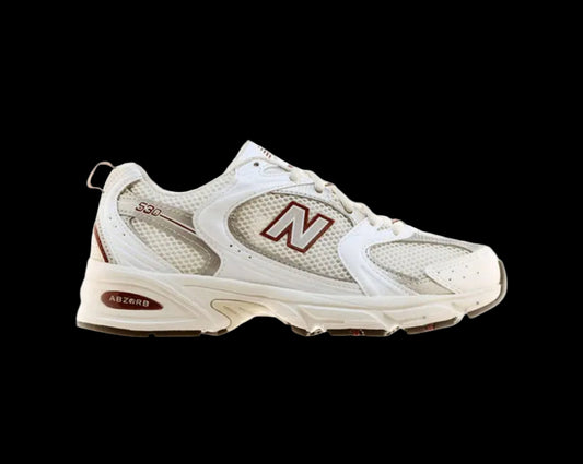 New Balance 530 Sea Salt Mercury Red