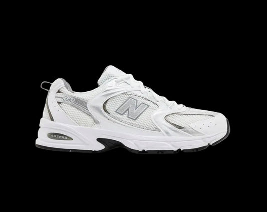 New Balance 530 White Metallic Silver