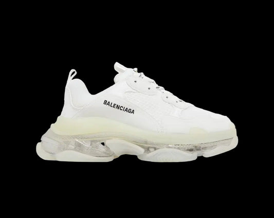 Balenciaga Triple S Clear Sole - White