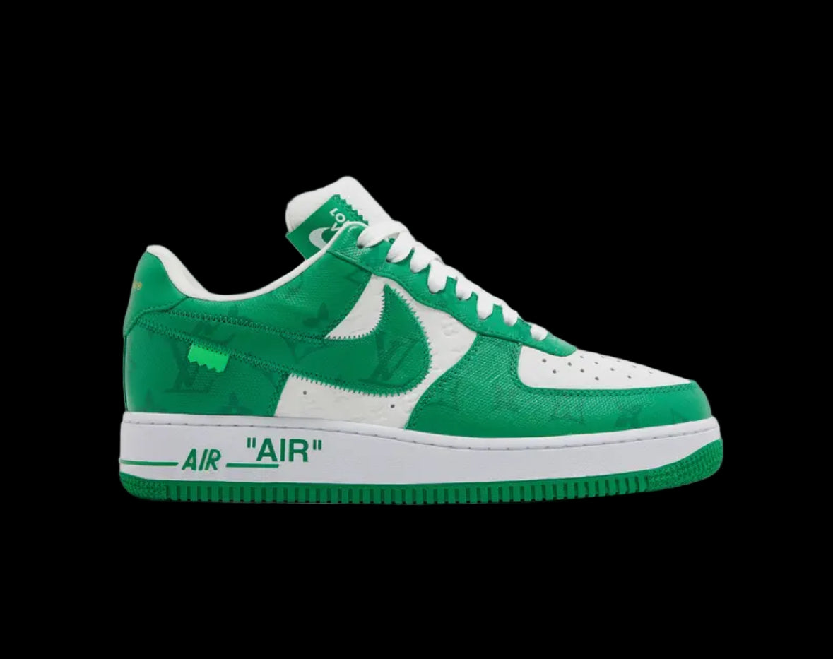 Louis Vuitton Nike Air Force 1 Low White Green