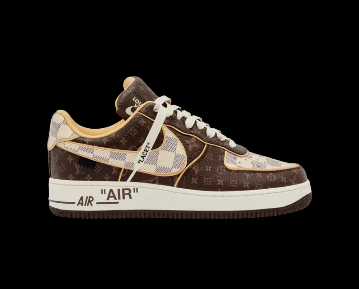Louis Vuitton Nike Air Force 1 Low Monogram Brown