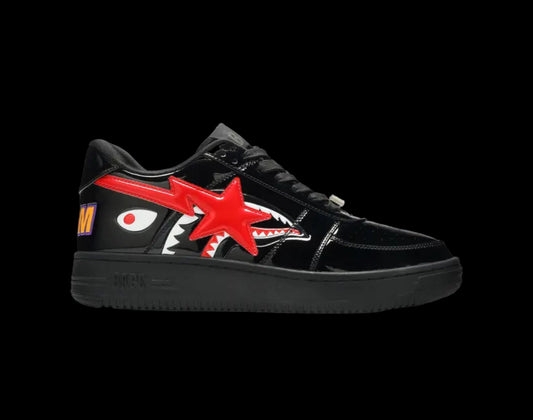 Bapesta Low M2 Shark Face Black