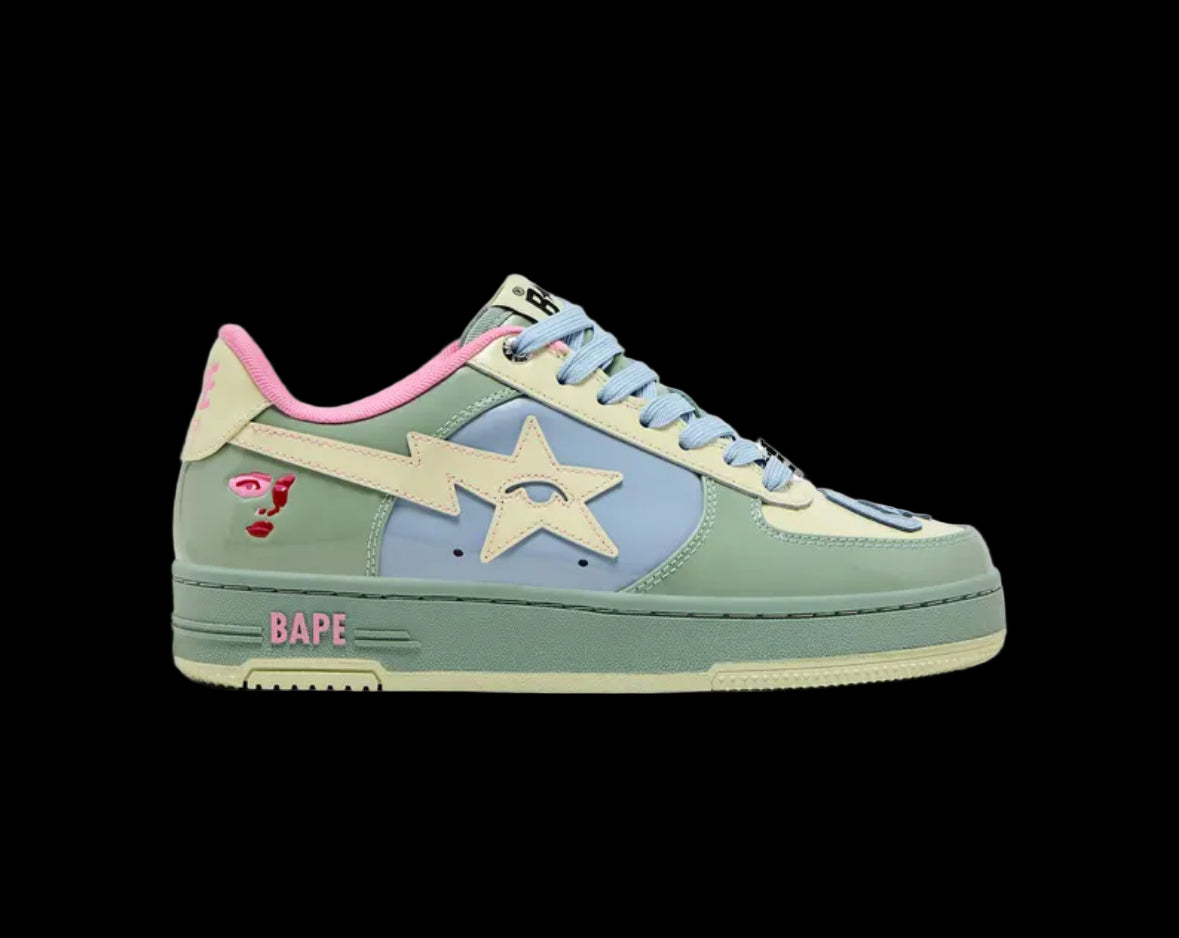 KidSuper x Bapesta Multi Color Bape