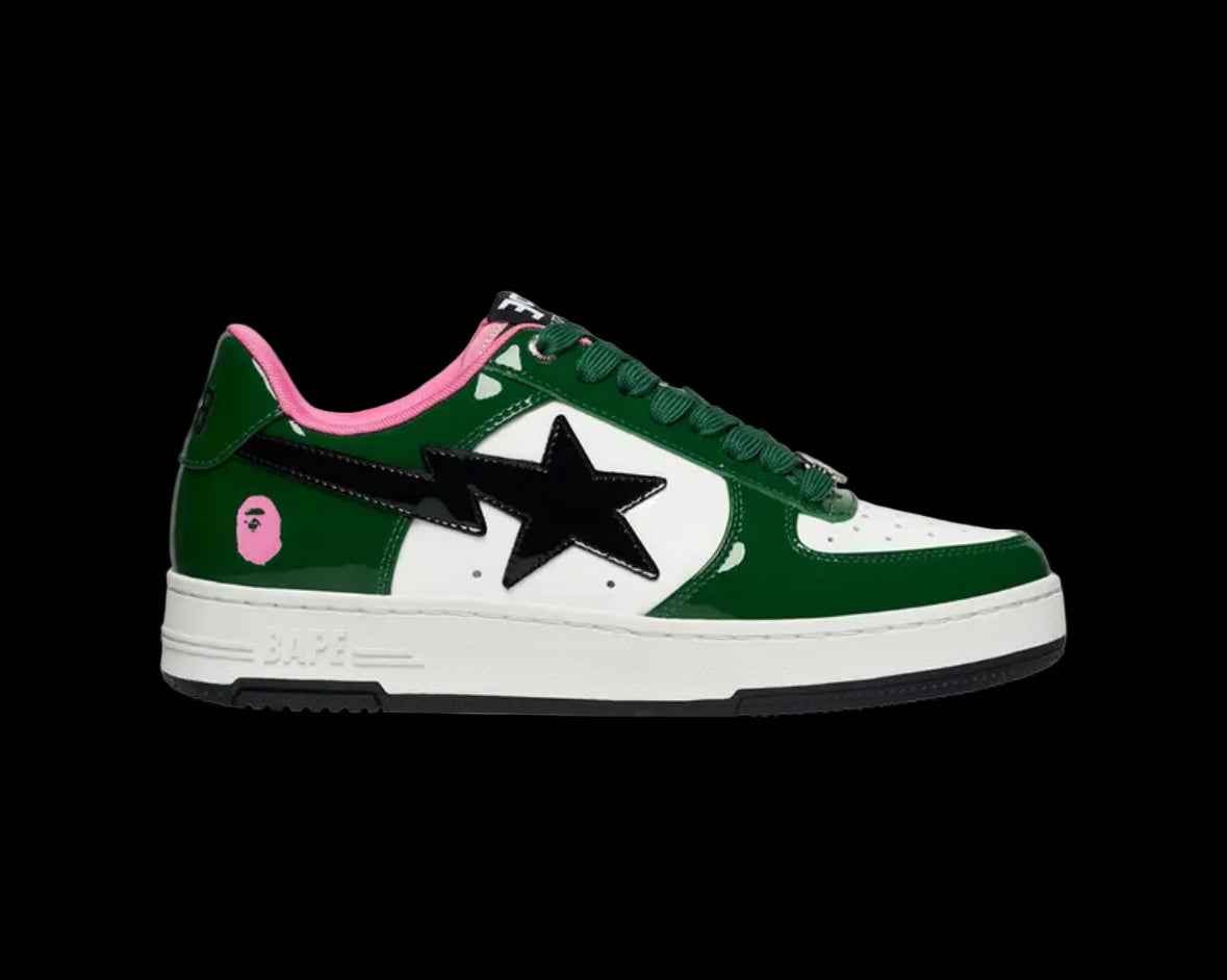 Bapesta Green Pink Bape