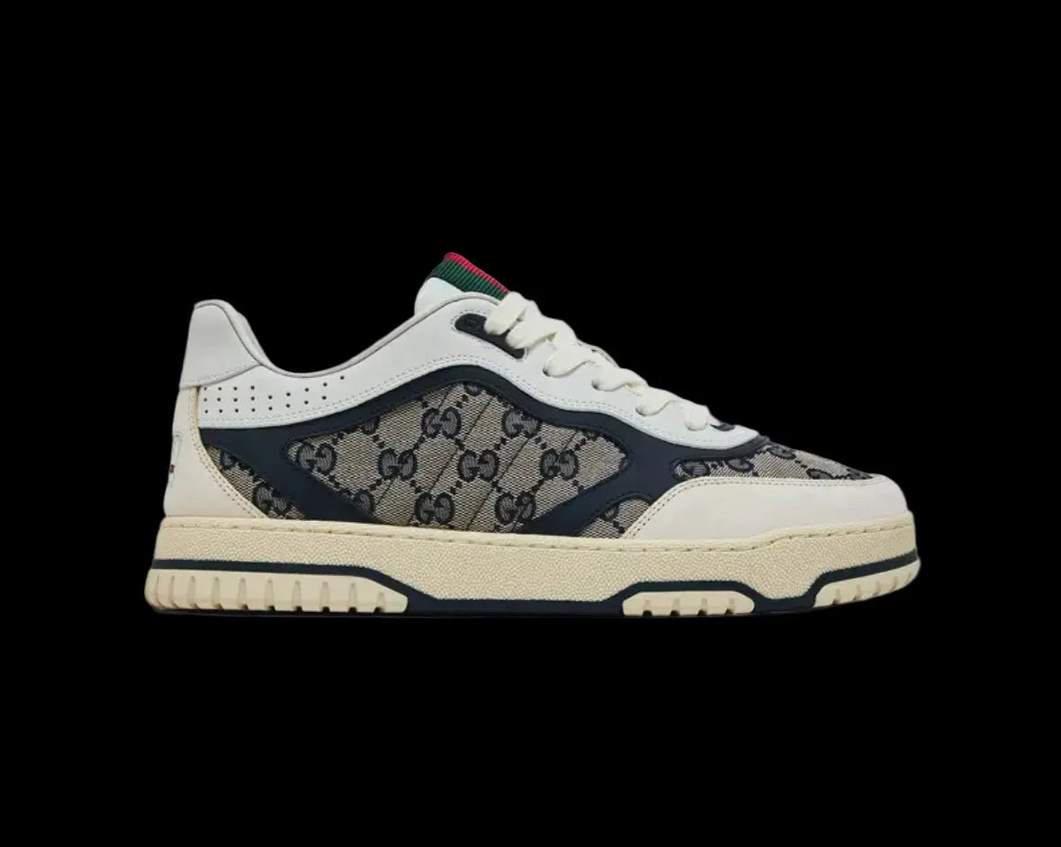 Gucci Re-Web GG Canvas Beige Ivory Blue - VESTRA