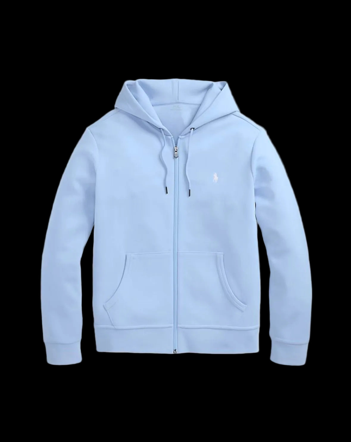 Polo Ralph Lauren Double-Knit Full-Zip Office Blue.