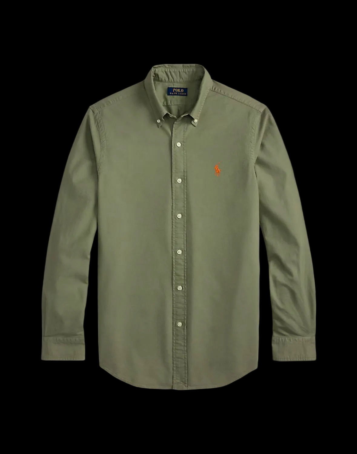 Polo Ralph Lauren Garment-Dyed Oxford Shirt Garden Trail.