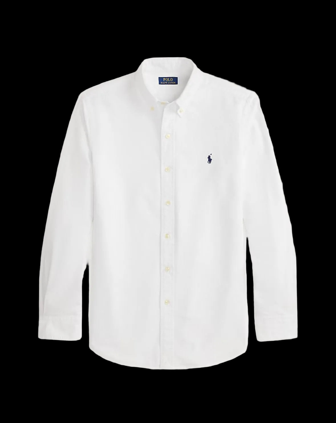 Polo Ralph Lauren Garment-Dyed Oxford Shirt White.