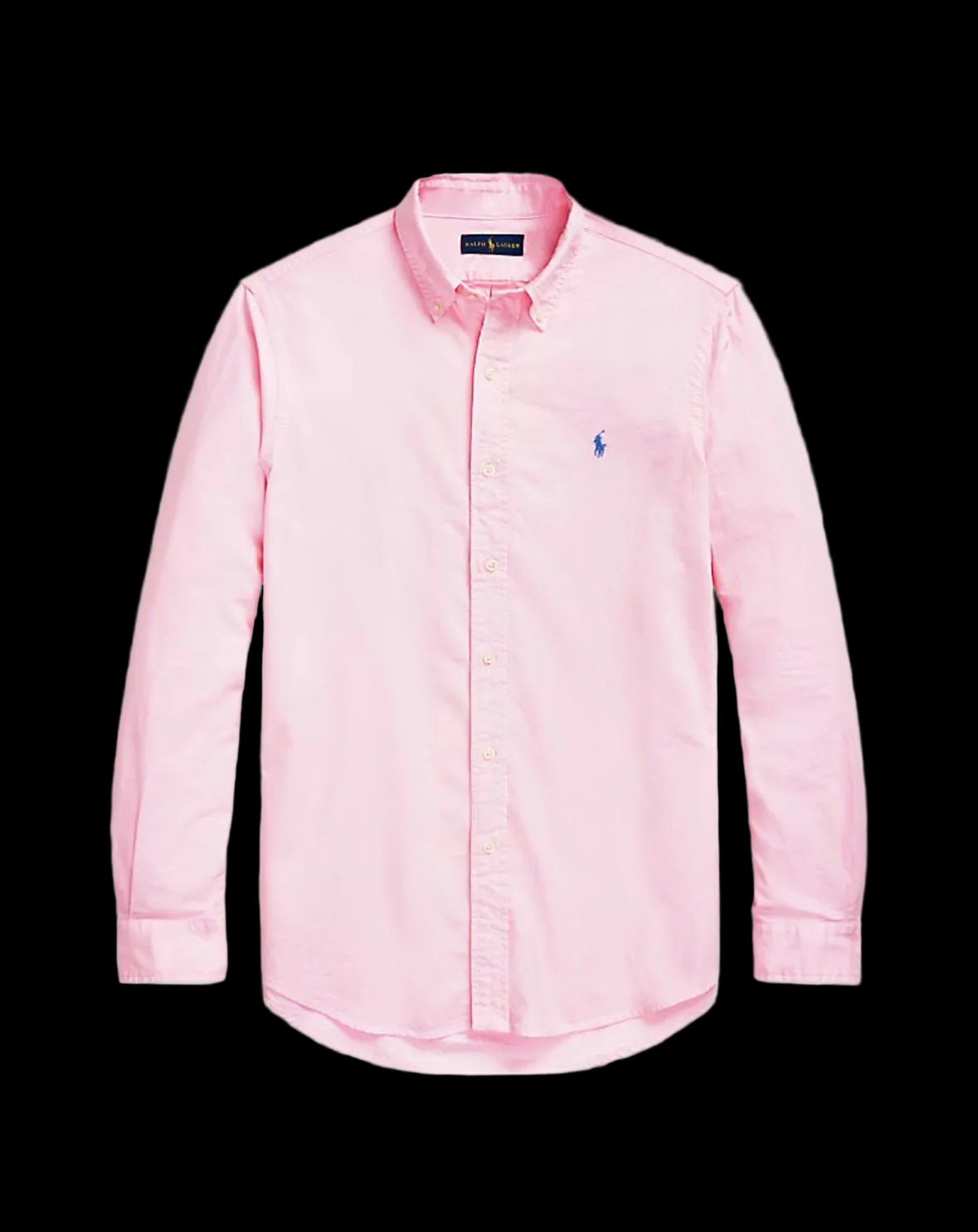 Polo Ralph Lauren Garment-Dyed Oxford Shirt Carmel Pink.