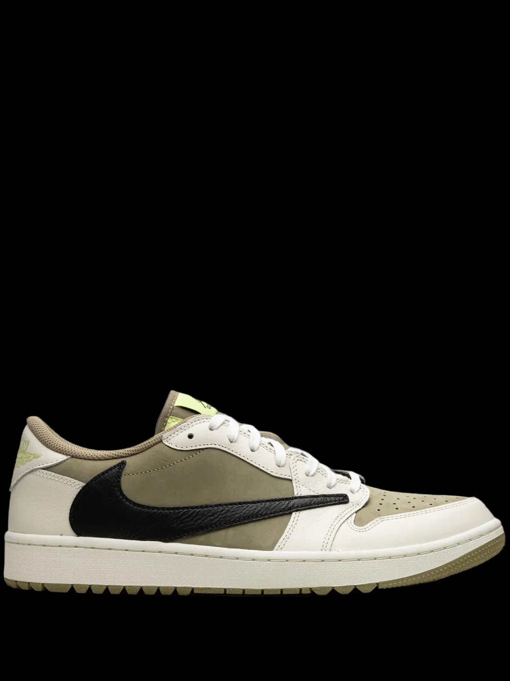 Travis Scott x Air Jordan 1 Low Golf Neutral Olive - VESTRA