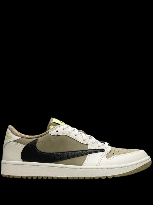 Travis Scott x Air Jordan 1 Low Golf Neutral Olive
