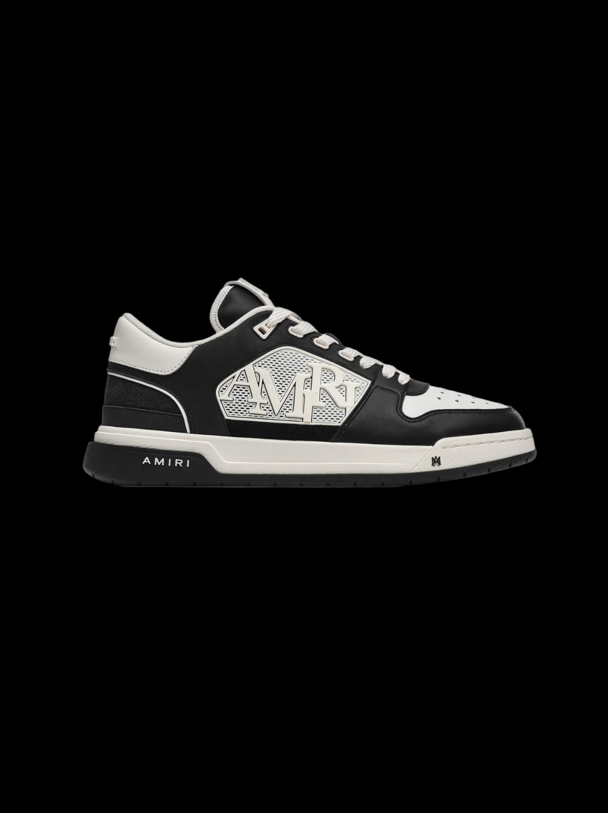 AMIRI CLASSIC LOW BLACK WHITE