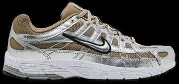 Nike P-6000 Khaki Metallic Silver