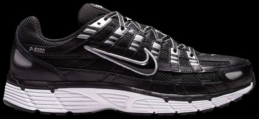 Nike P-6000 Black Metallic Silver