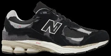New Balance 2002R Black Grey - VESTRA