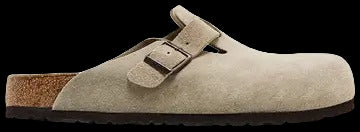 Birkenstock Boston Suede Leather Taupe