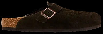 Birkenstock Boston Soft Footbed Suede Mocha