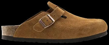 Birkenstock Boston Soft Footbed Suede Mink