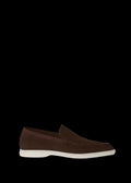 Loro Piana Suede Loafer Chocolate - VESTRA