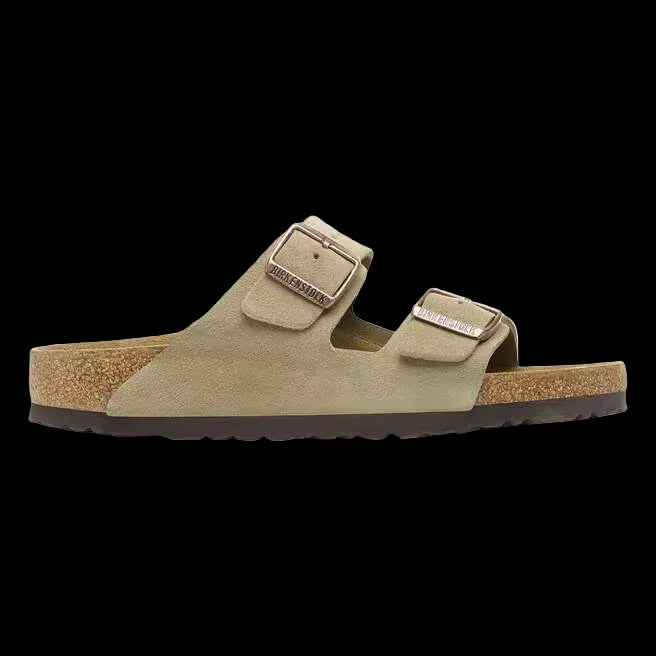 Birkenstock Arizona Suede Taupe - VESTRA